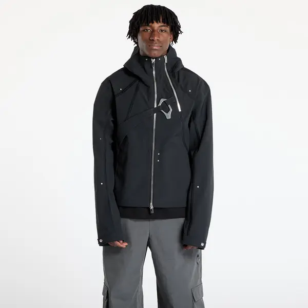 HELIOT EMIL Jakna HELIOT EMIL Moire Technical Jacket Black 52