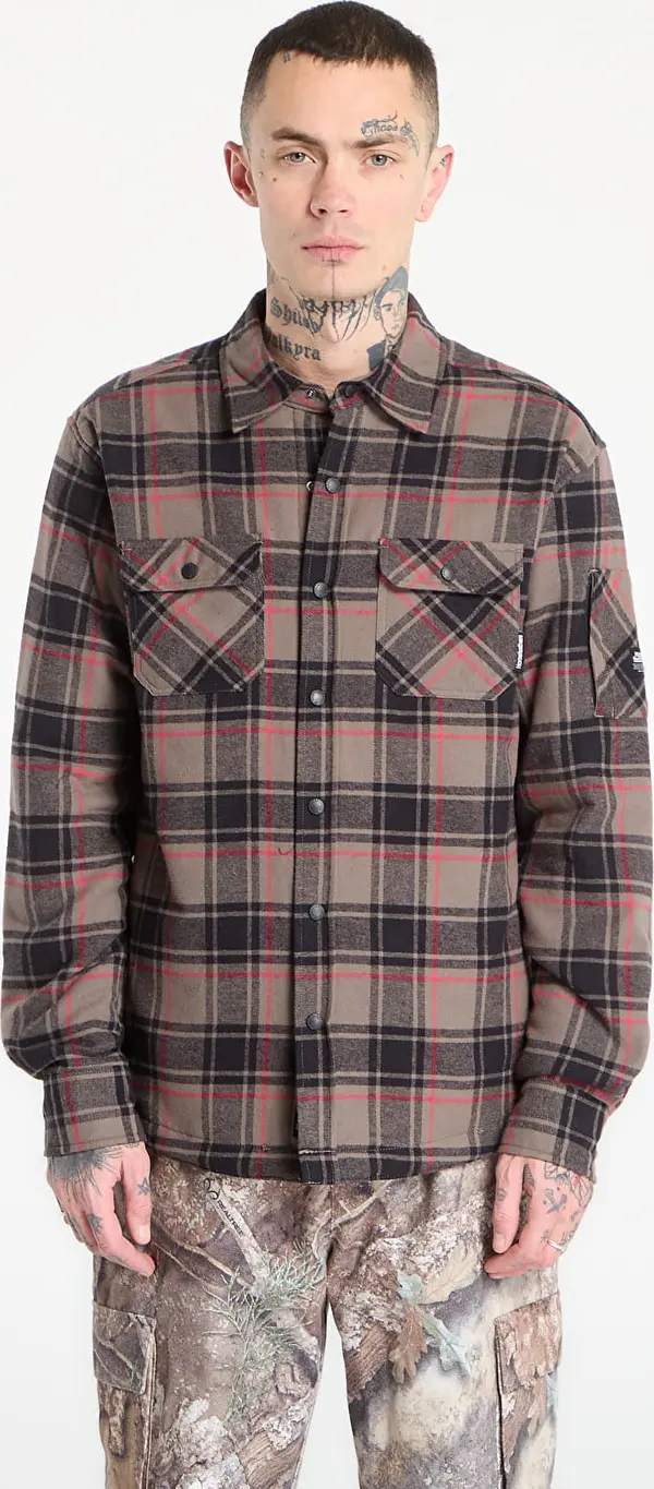 Horsefeathers Jakna Horsefeathers Dough Insulated Shirt Tarmac XXL