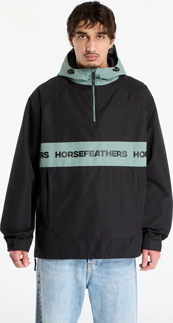 Horsefeathers Jakna Horsefeathers Gordie Jacket Black/ Iceberg Green XXL