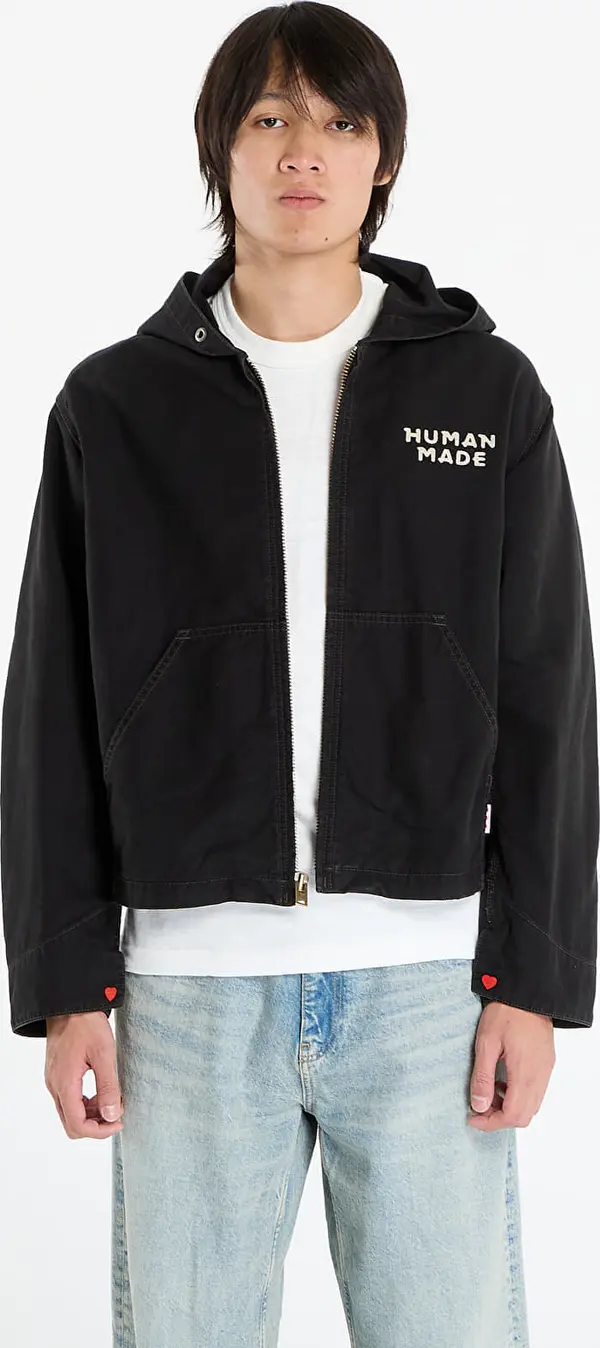 HUMAN MADE Jakna HUMAN MADE Hooded Jacket Black M