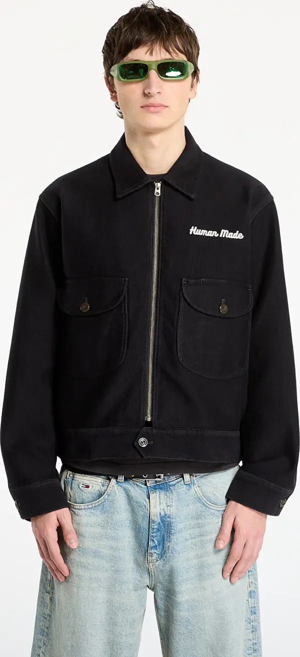 HUMAN MADE Jakna HUMAN MADE Zip-Up Work Jacket UNISEX Black S