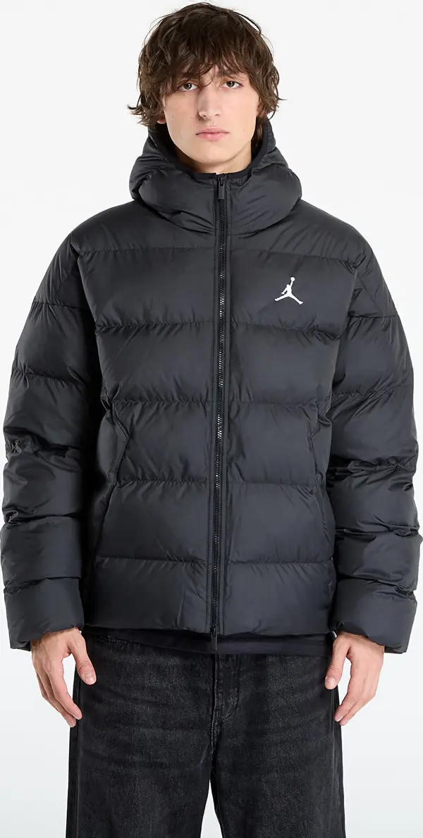 Jordan Jakna Jordan Brooklyn Men's Puffer Jacket Black/ White XL