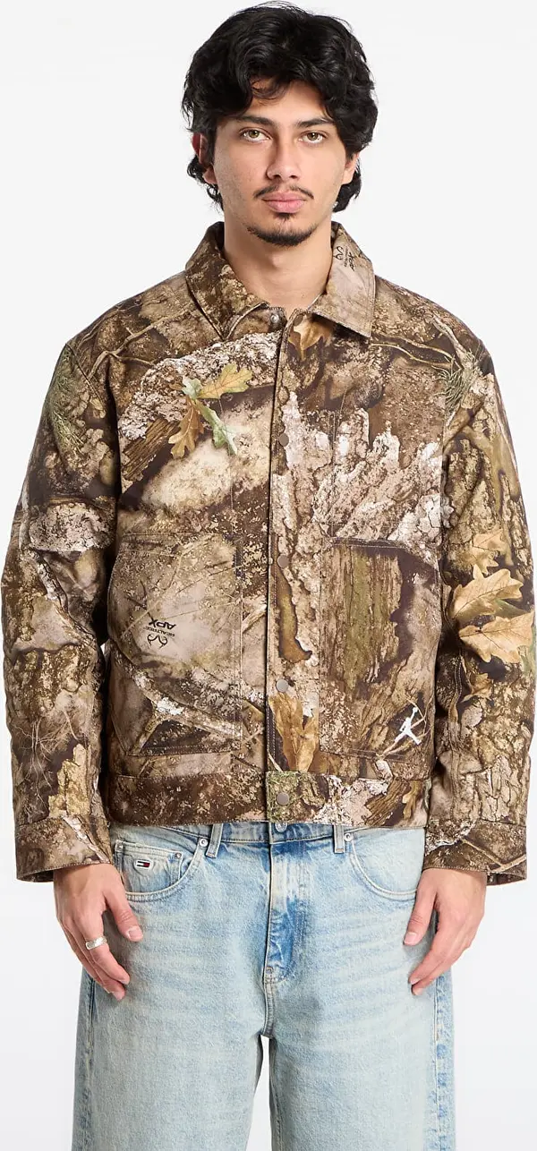 Jordan Jakna Jordan Flight Chicago Men's Realtree Jacket Medium Olive/ Sail XS