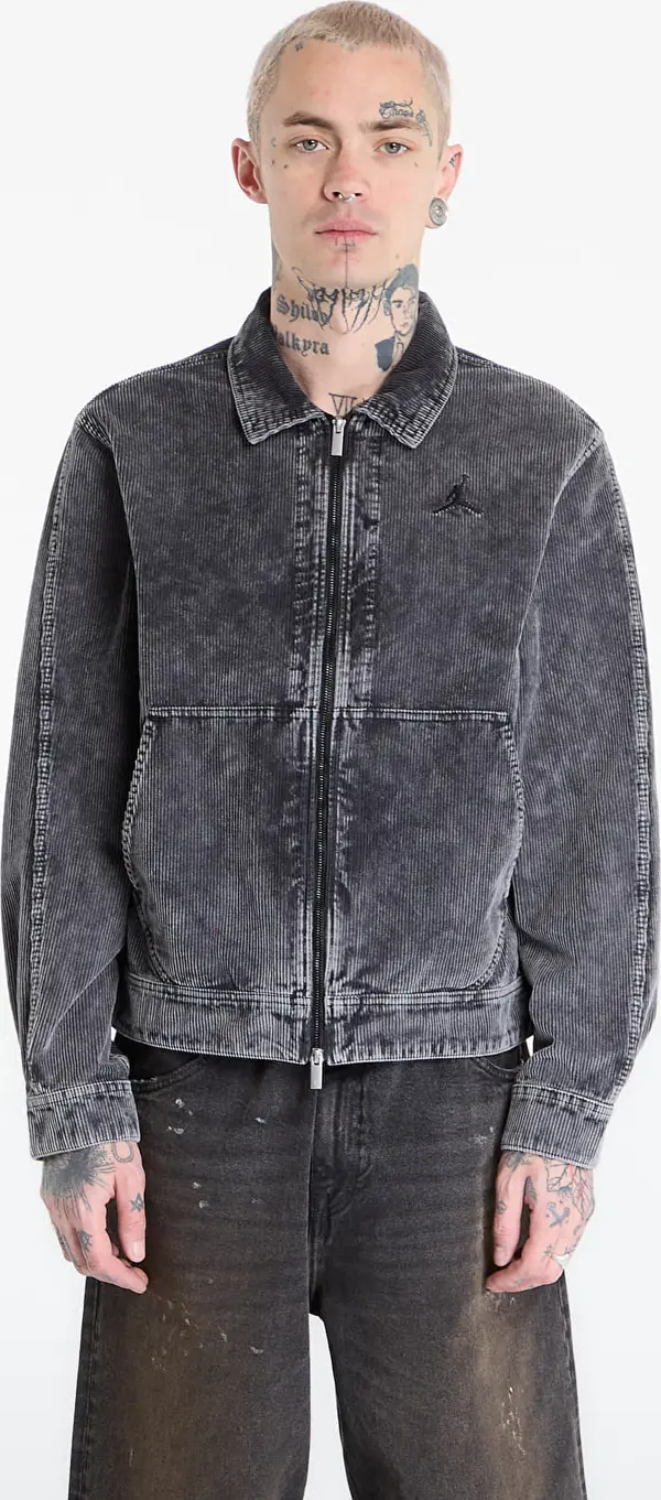 Jordan Jakna Jordan Flight Men's Corduroy Chore Jacket Black/ Black M