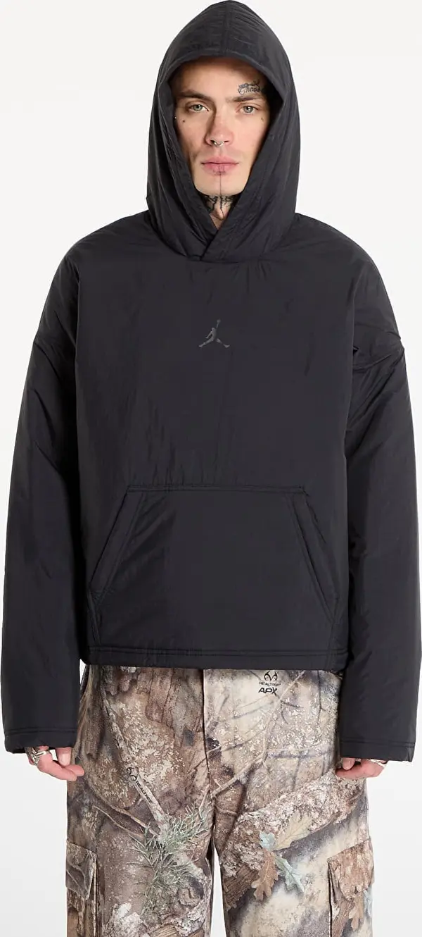 Jordan Jakna Jordan Flight Men's Padded Mountainside Pullover Hoodie Black/ Dk Smoke Grey XL