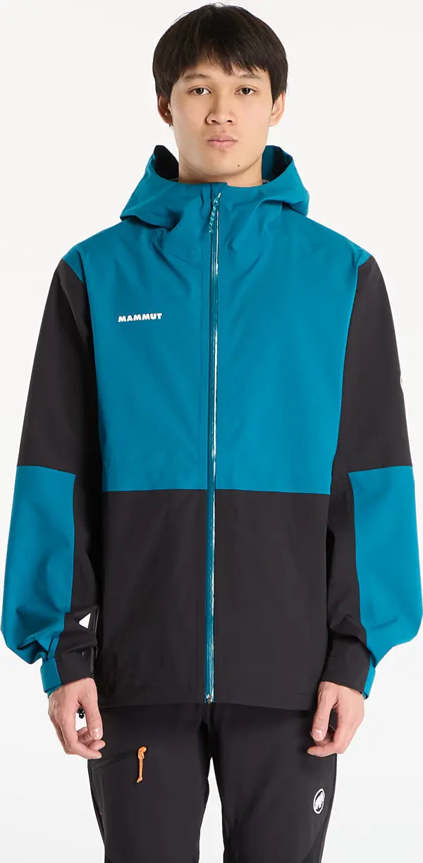 Mammut Jakna Mammut Linard Guide HS Hooded Jacket Men Black/ Deep Teal L