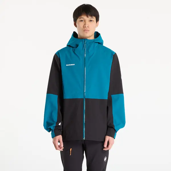 Mammut Jakna Mammut Linard Guide HS Hooded Jacket Men Black/ Deep Teal XL