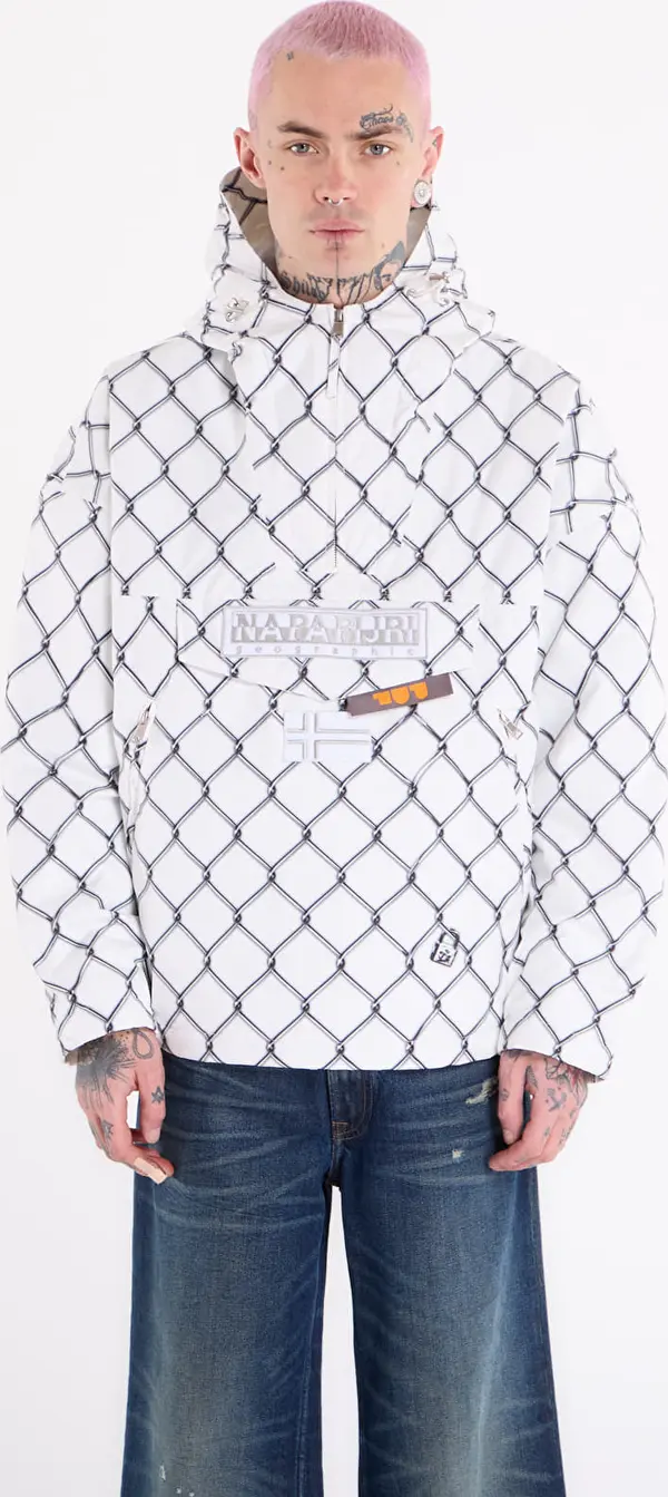 Napapijri Jakna Napapijri x PDF Anorak Jacket Rainforest Next White XL