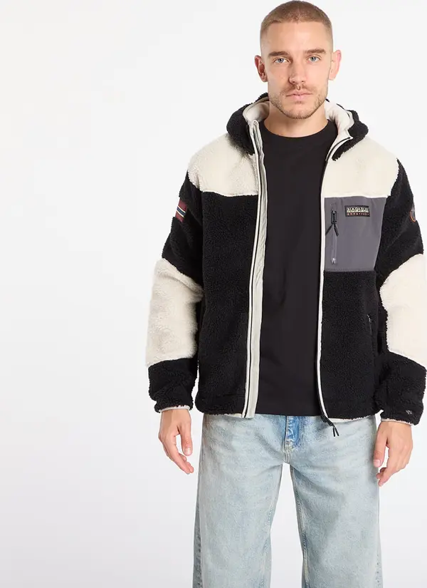 Napapijri Jakna Napapijri Yupik Fzh 3 Cream/ Black S
