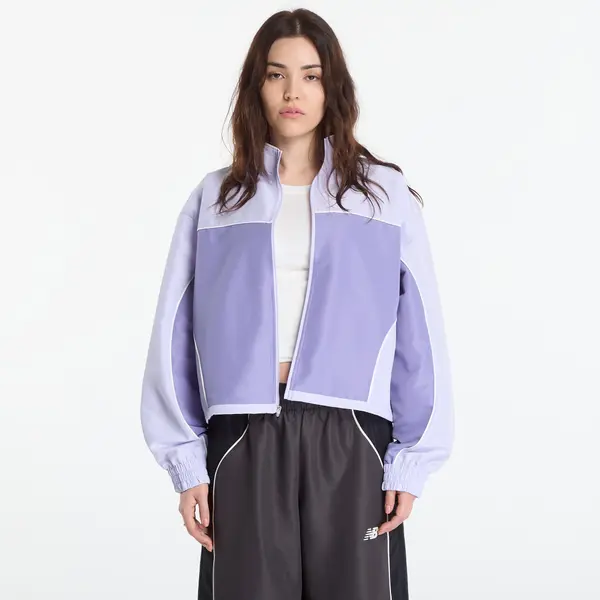 New Balance Jakna New Balance Trackside Woven Jacket Dark Smoked Violet M