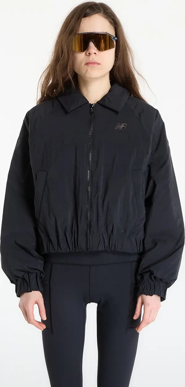 New Balance Jakna New Balance Woven Bomber Jacket Black M