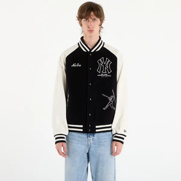 New Era Jakna New Era MLB Varsity Jacket New York Yankees UNISEX Black S