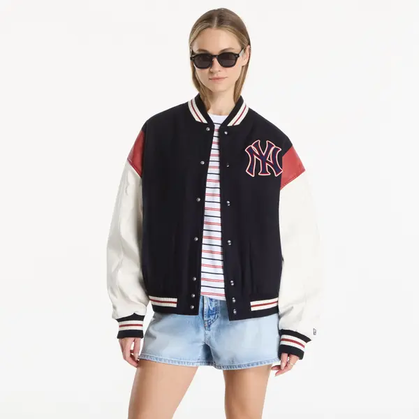 New Era Jakna New Era MLB Varsity Jacket New York Yankees UNISEX Navy XL