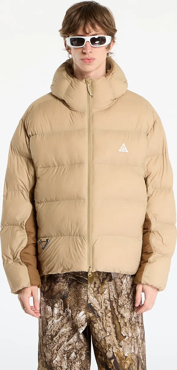 Nike Jakna Nike ACG "Lunar Lake" PrimaLoft® Men's Therma-FIT ADV Loose Hooded Jacket Parachute Beige/ Summit White S