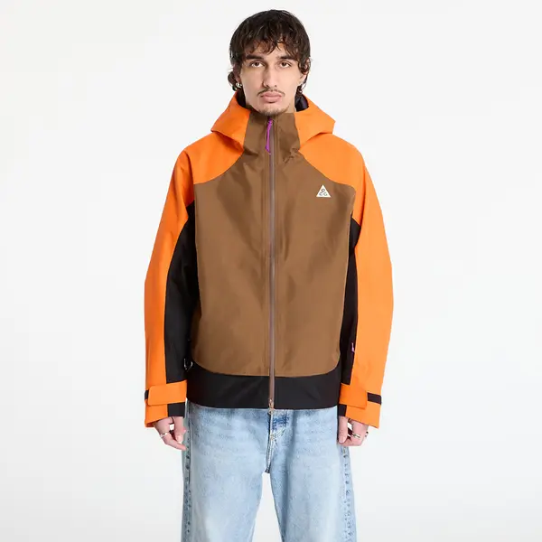 Nike Jakna Nike ACG "Mystery Lights" Snow Jacket Safety Orange/ Mosswood Brown/ Black/ Black L