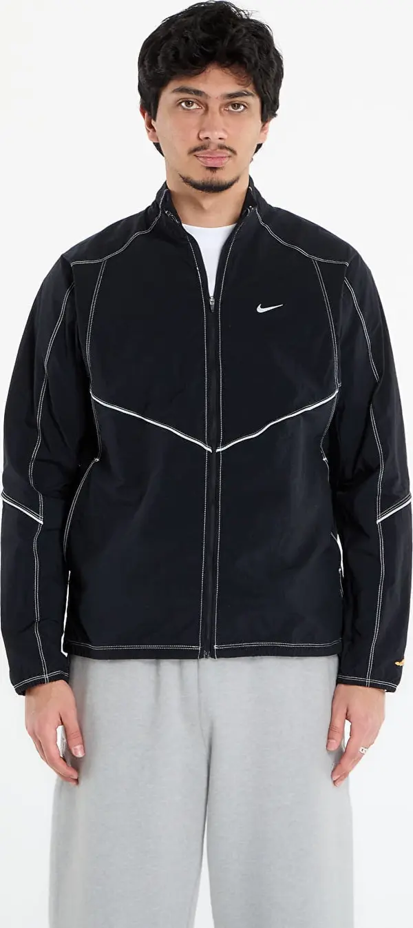 Nike Jakna Nike Retro Men's Dri-FIT Track Jacket Black/ Black/ Black/ Reflective Silv XL