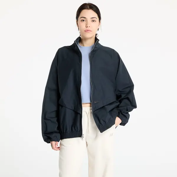 Nike Jakna Nike Sportswear Collection Women's Oversized Windrunner Twill Jacket Black/ Black/ Velvet Brown XL