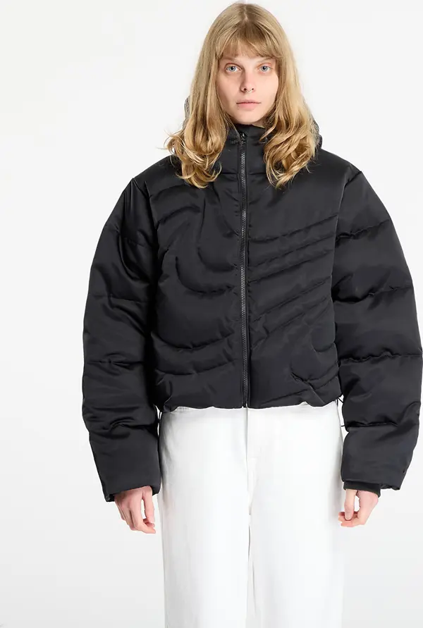 Nike Jakna Nike Sportswear Swoosh Series Women's Therma-FIT Oversized Down Puffer Jacket Black/ Black L