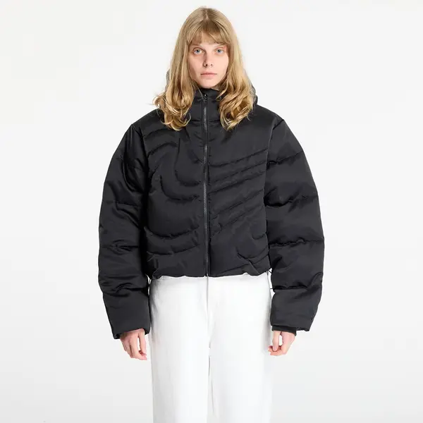 Nike Jakna Nike Sportswear Swoosh Series Women's Therma-FIT Oversized Down Puffer Jacket Black/ Black XL