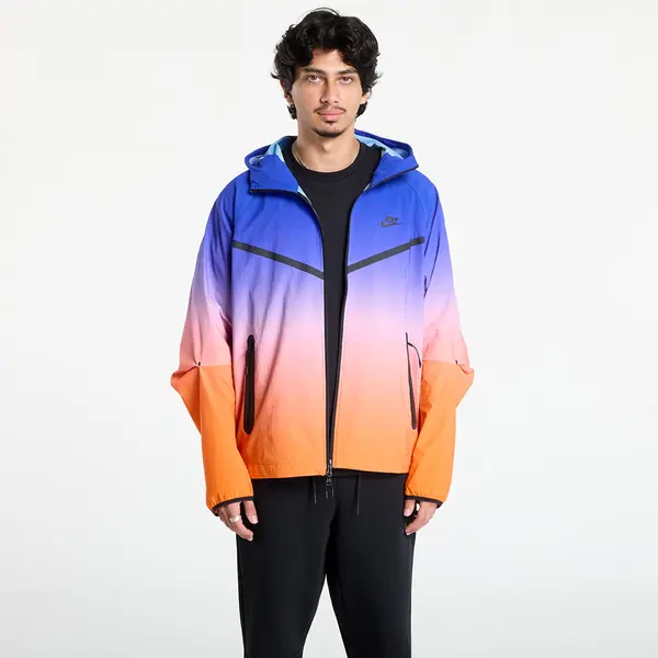 Nike Jakna Nike Tech Men's Woven Full-Zip Jacket Game Royal/ Safety Orange M