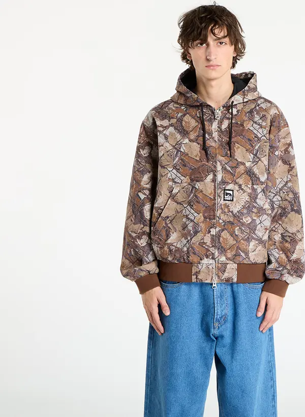 OBEY Clothing Jakna OBEY Glen Zip Up Jacket Fence Camo Multi L