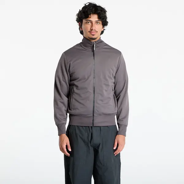 Palm Angels Jakna Palm Angels Back Curved Logo Track Jacket Dark Grey/ Off White L