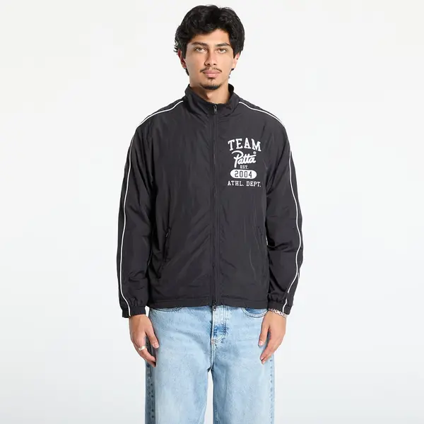 Patta Jakna Patta Athletic Nylon Track Jacket UNISEX Black L