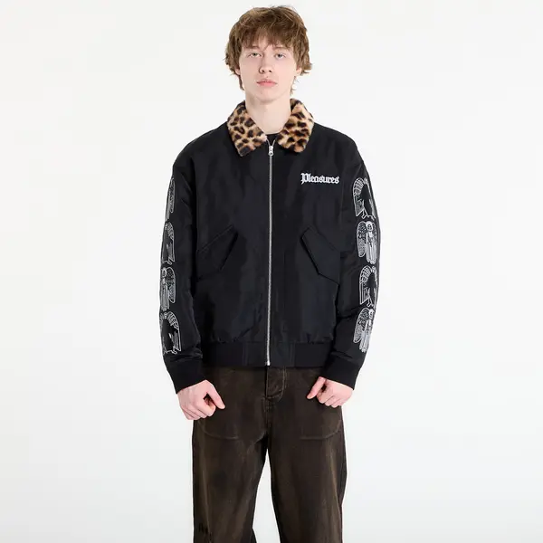 PLEASURES Jakna PLEASURES Angel Demon Flight Jacket Black S