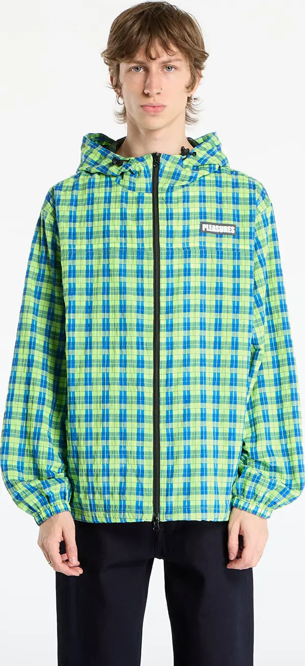 PLEASURES Jakna PLEASURES Practice Hooded Jacket Neon S