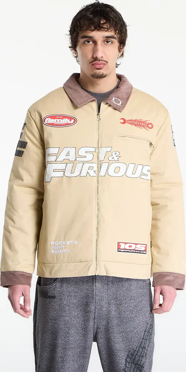 Puma Jakna Puma x Fast & Furious Jacket Cashew Brown XXL