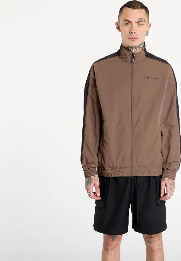 Puma Jakna Puma x RIPNDIP T7 Oversized Track Jacket Flat Bronze XL