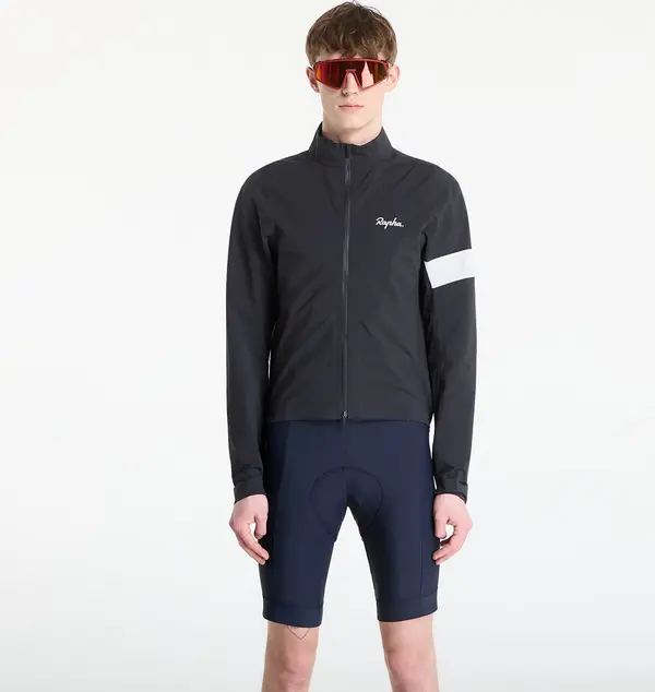 Rapha Jakna Rapha Men's Core Rain Jacket Black/ White L