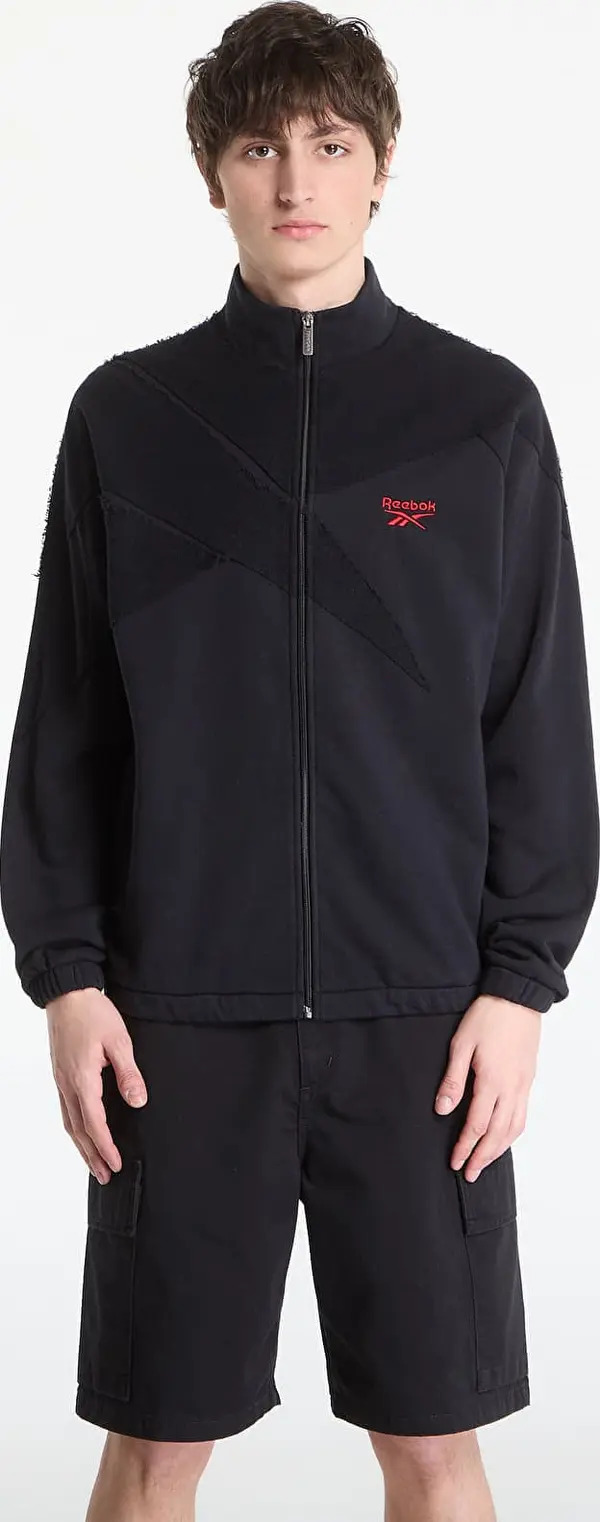 Reebok Jakna Reebok Street Sport Vector Fleece Track Jacket Black XL