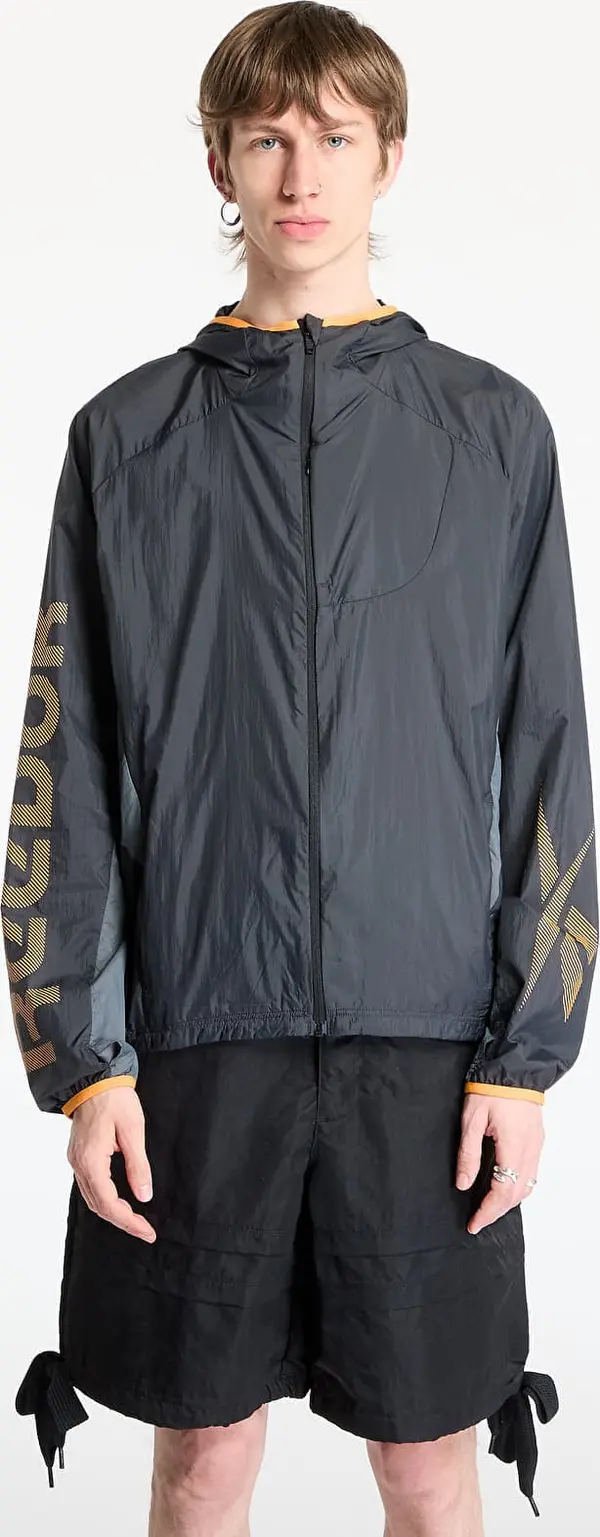 Reebok Jakna Reebok Wind Run Jacket Washed Black/ Grey 3 M