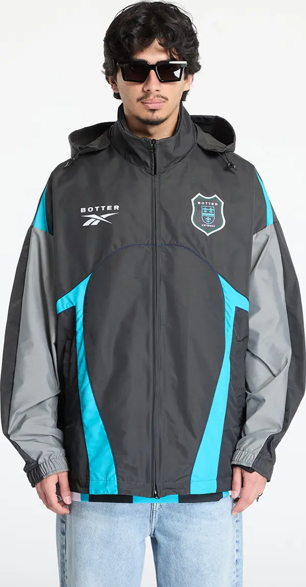 Reebok Jakna Reebok x Botter LTD Summer Bench Jacket Grey/ Aqua Blue M