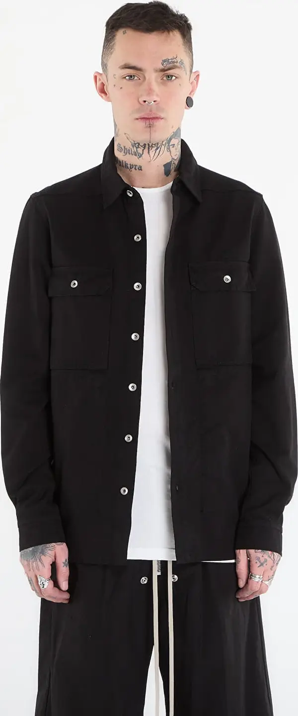 Rick Owens DRKSHDW Jakna Rick Owens DRKSHDW Outershirt Jacket Black M