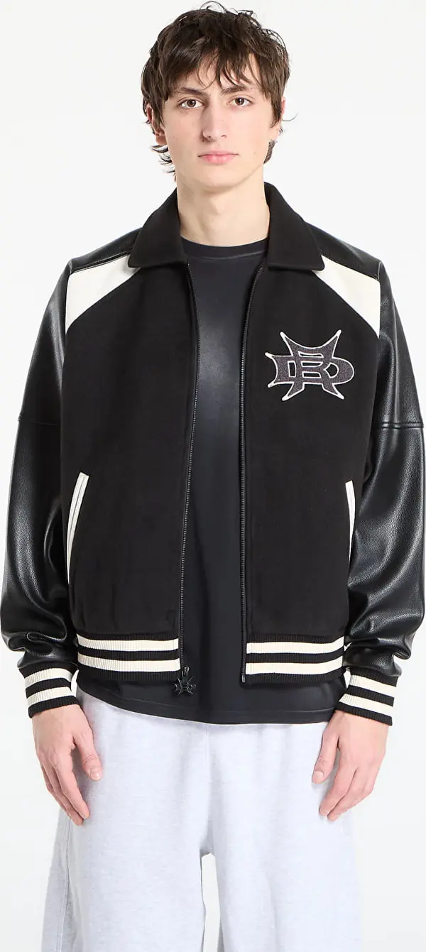 RIPNDIP Jakna RIPNDIP Luther Leather Jacket Olive XL