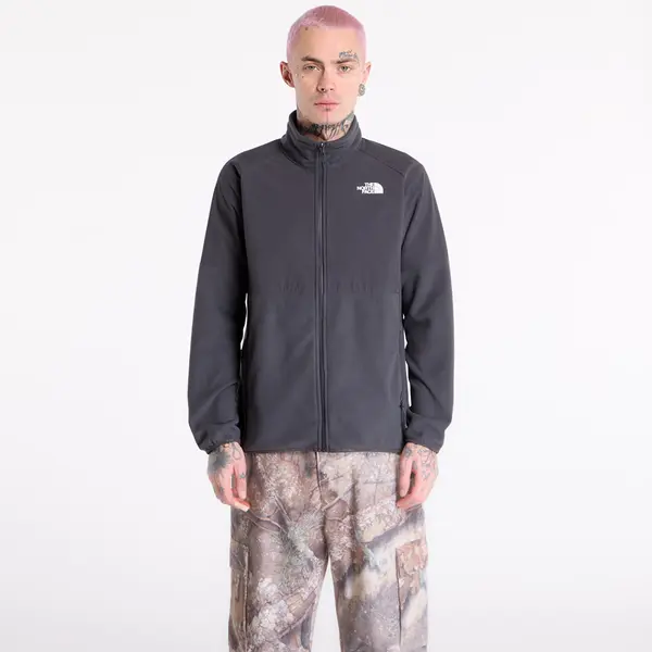 The North Face Jakna The North Face Glacier Heavyweight Full Zip Jacket Asphalt Grey/ Asphalt Grey/ TNF Black S