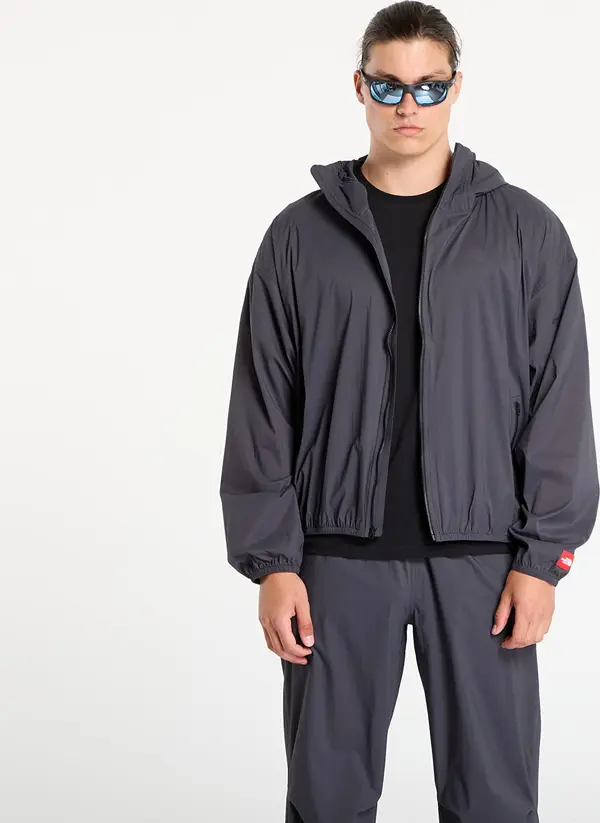The North Face Jakna The North Face M Redbox Packable Hooded Wind Jacket Obsidian L