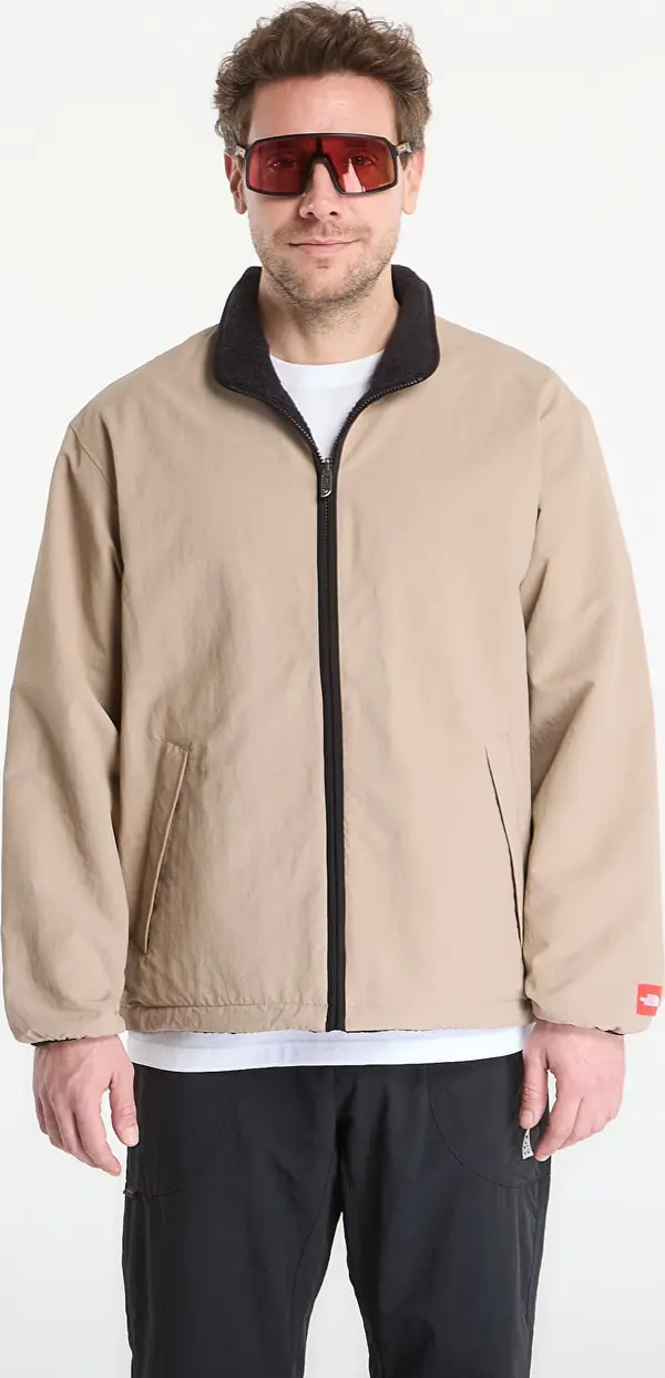 The North Face Jakna The North Face Redbox Reversible Fleece Jacket Mushroom Grey/ TNF Black XL