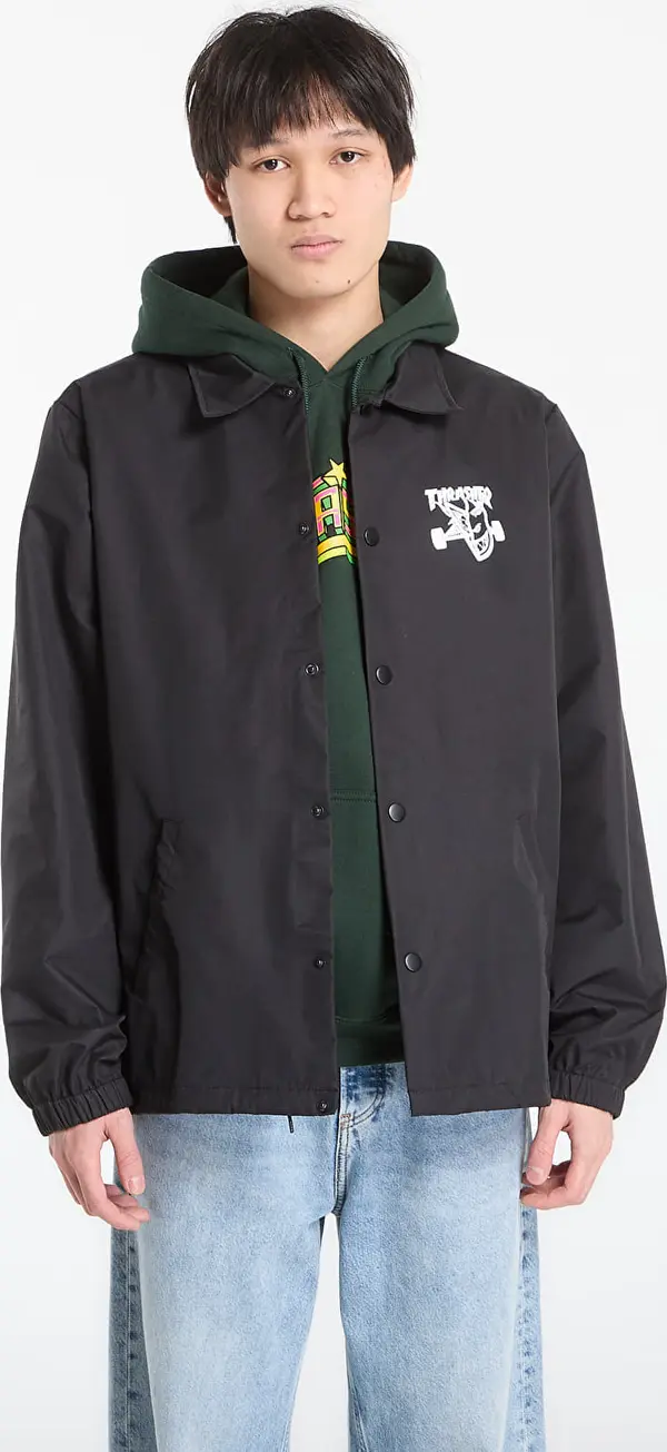 Thrasher Jakna Thrasher x Spitfire Thrash & Burn Coach Jacket Black M