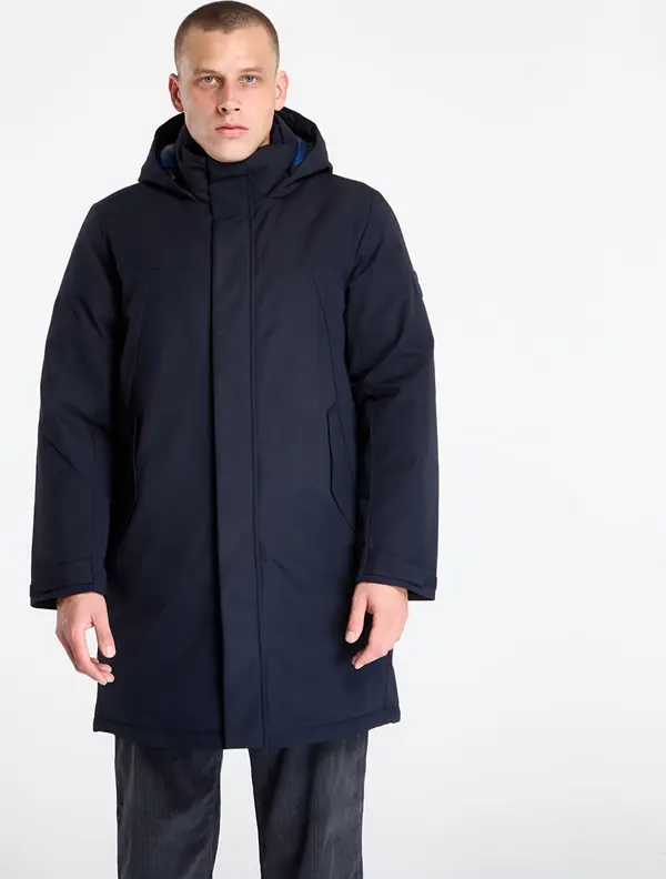 Tommy Hilfiger Jakna Tommy Hilfiger Tech Hooded Padded Parka Desert Sky L