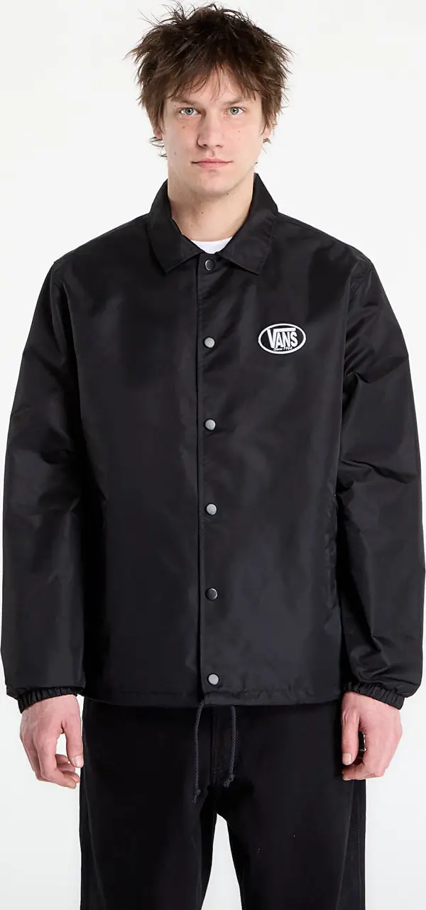 Vans Jakna Vans Torrey Nylon Coaches Jacket Black/ White XXL
