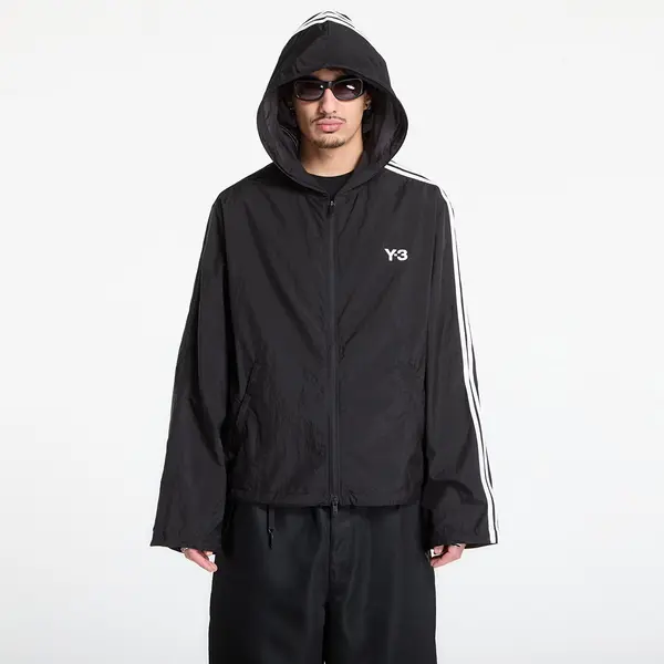 Y-3 Jakna Y-3 Nylon Wired 3 Stripes Track Top Black M
