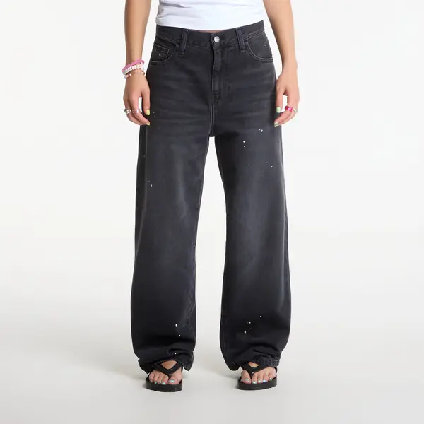 Carhartt WIP Jeans Carhartt WIP W' Arin Pant Black Destroy Wash, Splatter 32