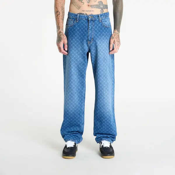 Daily Paper Jeans Daily Paper Amba Monogram Jeans New Mid Blue L