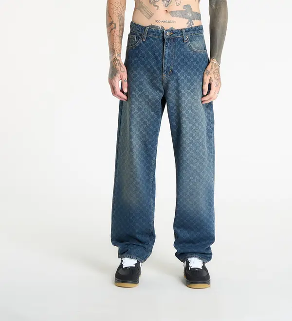 Daily Paper Jeans Daily Paper Amba Monogram Jeans Sand Blue XS