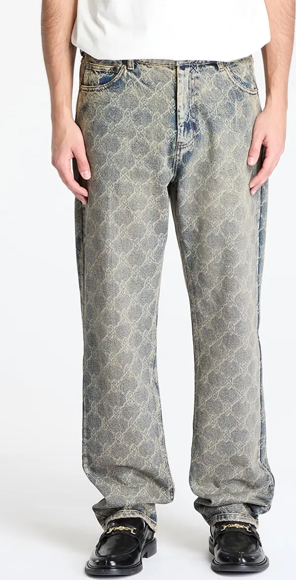 Daily Paper Jeans Daily Paper Shield Laser Washed Jeans Blue XS