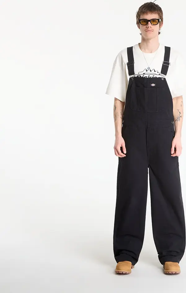 Dickies Jeans Dickies Loose Canvas Bib Black S