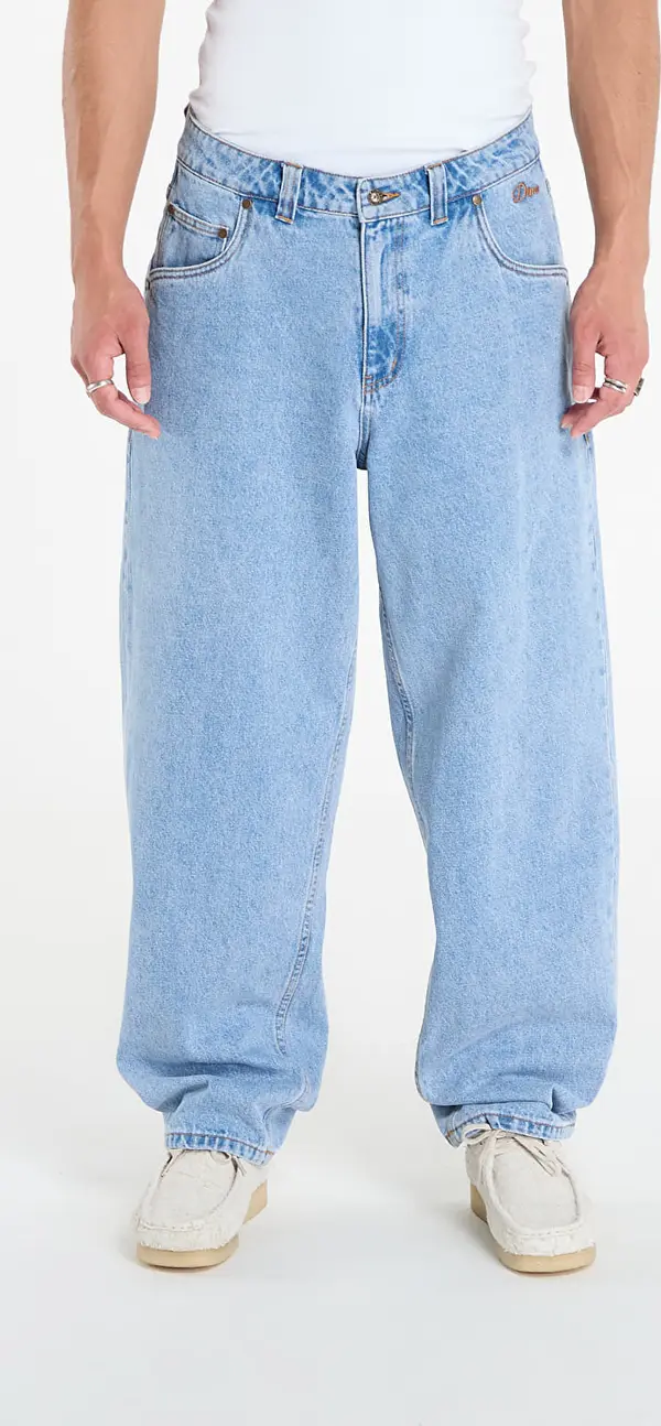 DIME Jeans DIME Classic Baggy Denim Pants Blue Washed 32